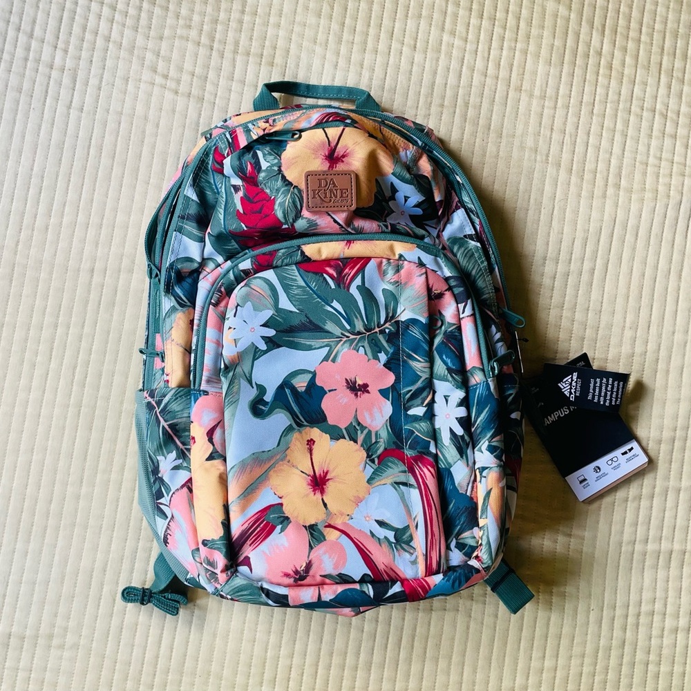 Dakine Floral Backpack - Tropical Print - new w tags
